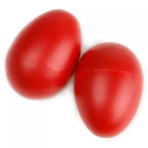 2 Pair Musical Maraca Hand Shaker Plastic Sand Egg Percussion Kids Children Toy