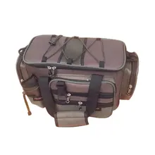 Multifunction Canvas Fishing Bag Large Capacity Lure Fishing Tackle Pack Outdoor Shoulder Bags Fish Finder Drop Shipping