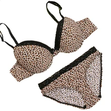 Гладкий тонкий секционный женский бюстгальтер, сексуальное соблазнительное леопардовое нижнее белье, модное очаровательное кружевное регулируемое нижнее белье