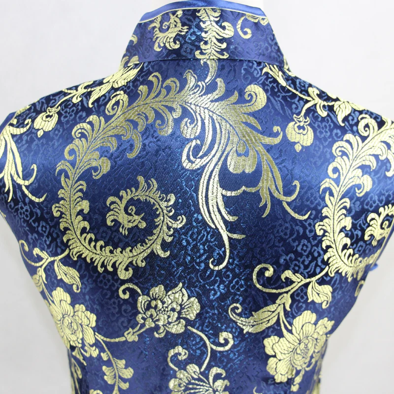 Продвижение Фиолетовый традиционное китайское женское шелковое платье Cheongsam Qipao