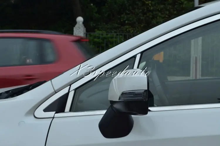 

Stainless Steel Full Window Frame Trim Cover With B Pillar Cover Trim For XV 2012-2014