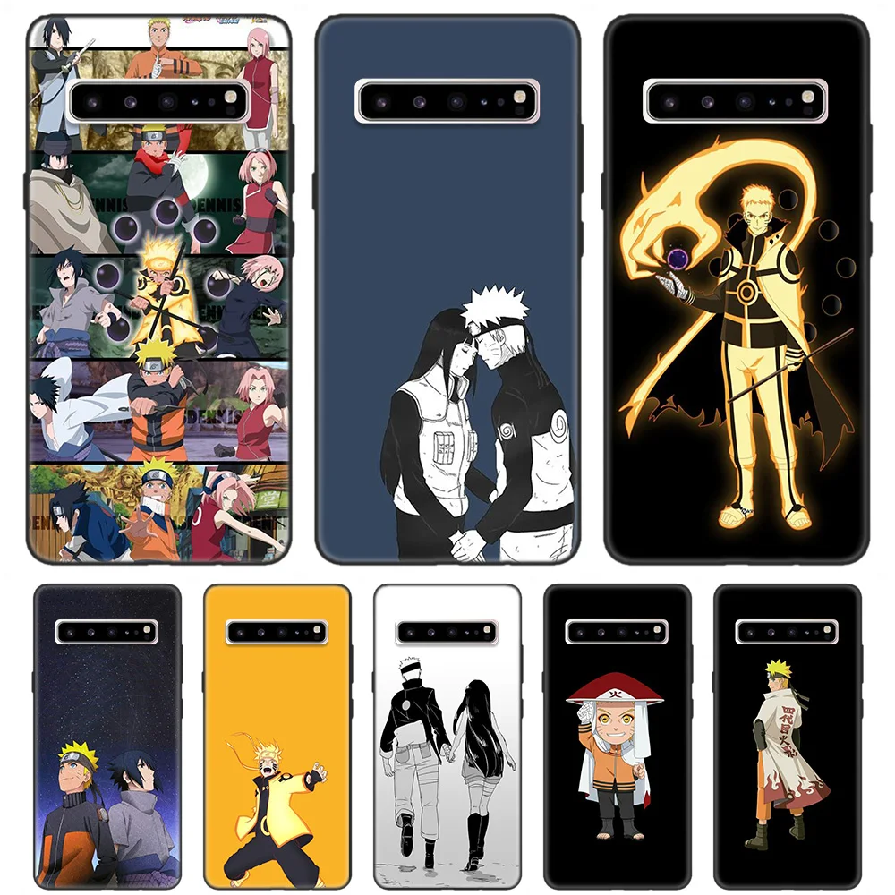 

Black Soft Silicone Case Cover for Samsung Galaxy S7 S8 S9 S10 5G S10E J4 J6 J8 M20 Note 8 9 Edge Plus 2018 Cas Anime Naruto Fas