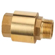 DN20 водяная масляная пружина 3/4 дюймов Женская Мужская резьба BSPP в линии обратный клапан