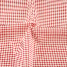 Новое поступление, белая ткань в клетку, хлопок, простая ткань для шитья, Лоскутная Ткань для начинающих, занавеска