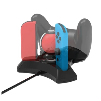 

4 in 1 Charging Station Dock for Nintendo Switch Joy-Confor Switch Pro for Poke Ball Charger Stand and Charging Holder