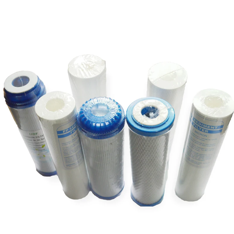 10 Inch Water Filter Cartridge 2 UDF Granular Activated Carbon Filter+ Compressed Filter+4PP Sediment for drinking | Бытовая техника
