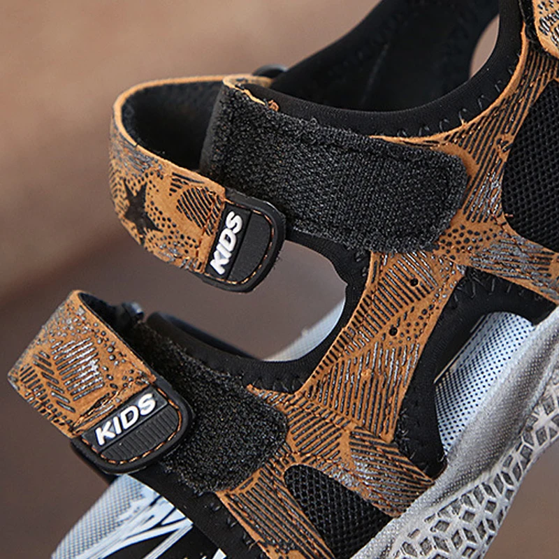 2019 Summer Kids Shoes Boys Sandals Fashion High Quality Boy Shoes Soft Sole Genuine Leather Beach Children Sandals 2019 Summer Kids Shoes Boys Sandals Fashion High Quality Boy Shoes Soft Sole Genuine Leather Beach Children Sandals