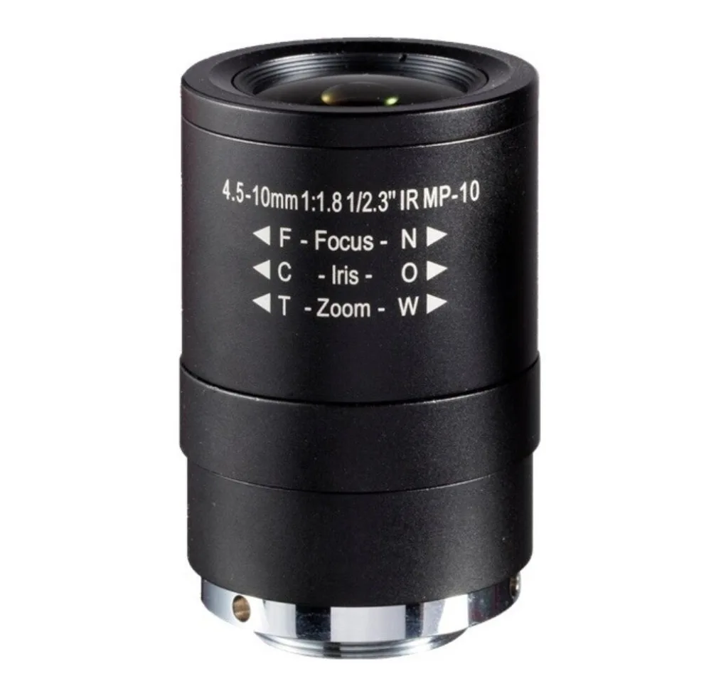 Vente Arecont Vision 4.5 10 MM Objectif 1 2. 3 Pouce 10MP IR CS Mont Go pro Moins de Distorsion Horizontale FOV Plus Élevé Netteté