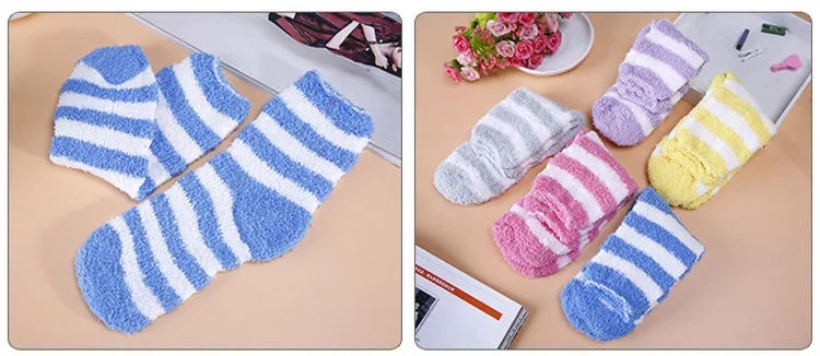 Бесплатная доставка 5 пар/лот Теплые зимние носки для Для женщин высококачественное полотенце теплые уютные носки Карамельный цвет