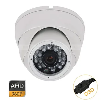 

CCTV AHD 1.3MP 960P OSD Security Indoor Metal Dome Camera 3.6mm Lens