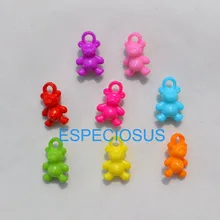 50 шт. DIY ювелирных изделий Аксессуары мультфильм милый медведь акриловые бусины смешанные цвета Детский отдел рукоделия Пластиковые Подвески