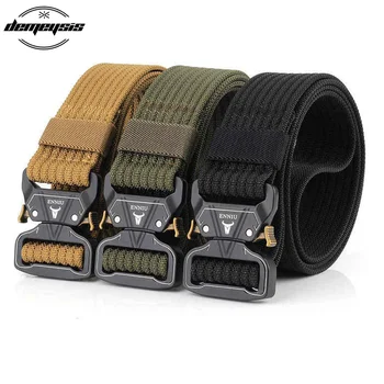 

Quick Release Military Tactical Waist Belt Durable Airsoft Shooting Sports Waistband Adjustable Hiking Hunting Accessories