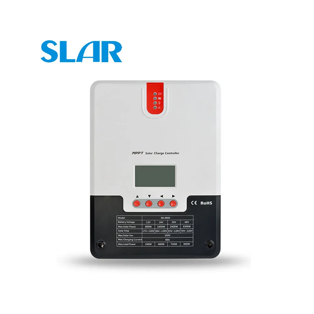 

20A 30A 40A 60A 12V/24V MPPT solar charger seale AGM GEL Iron li-ion lithium battery PWM solar charge controller Bluetooth Meter
