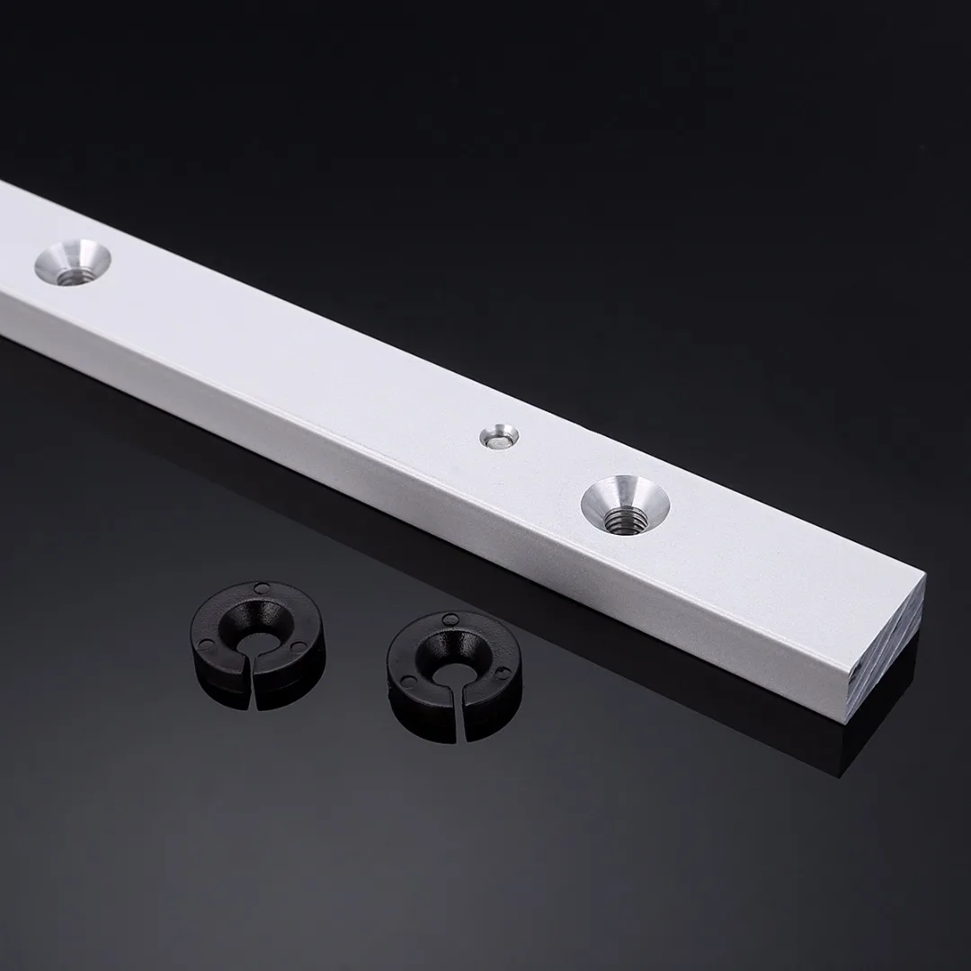 1pc Prptable  Aluminium Alloy Miter Bar Miter Slider Table Saw Miter Gauge Rod 300x19x9.5mm