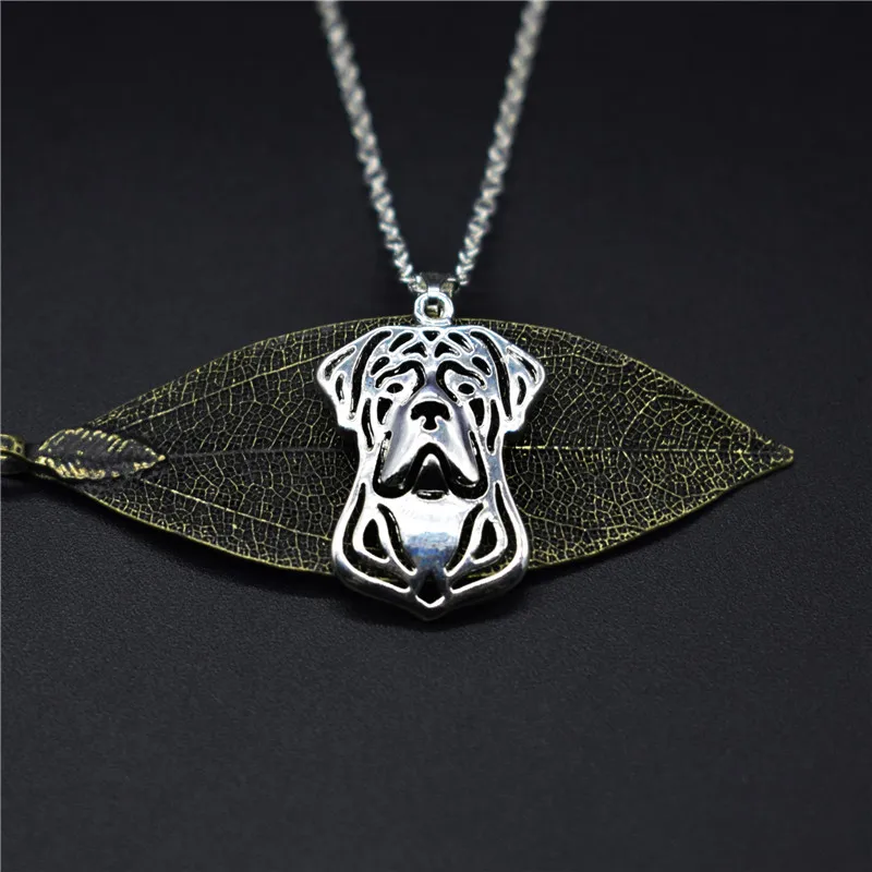 

Elfin Trendy Cane Corso Necklaces Gold Color Silver Color Dog Jewellery Pendant Necklaces Women Men Jewellery