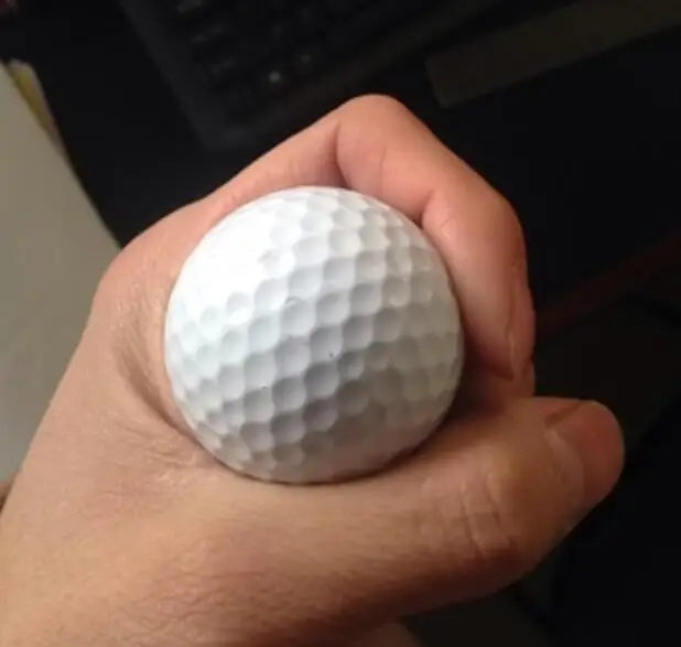 

42mm double layer blank Golf balls Golf practice ball