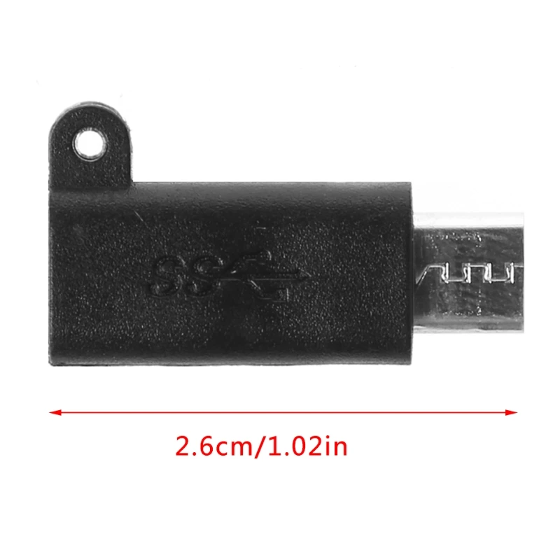 2021 Новый Micro USB 2 0 Тип B штекер на 3 1 C гнездо адаптер преобразователя данных