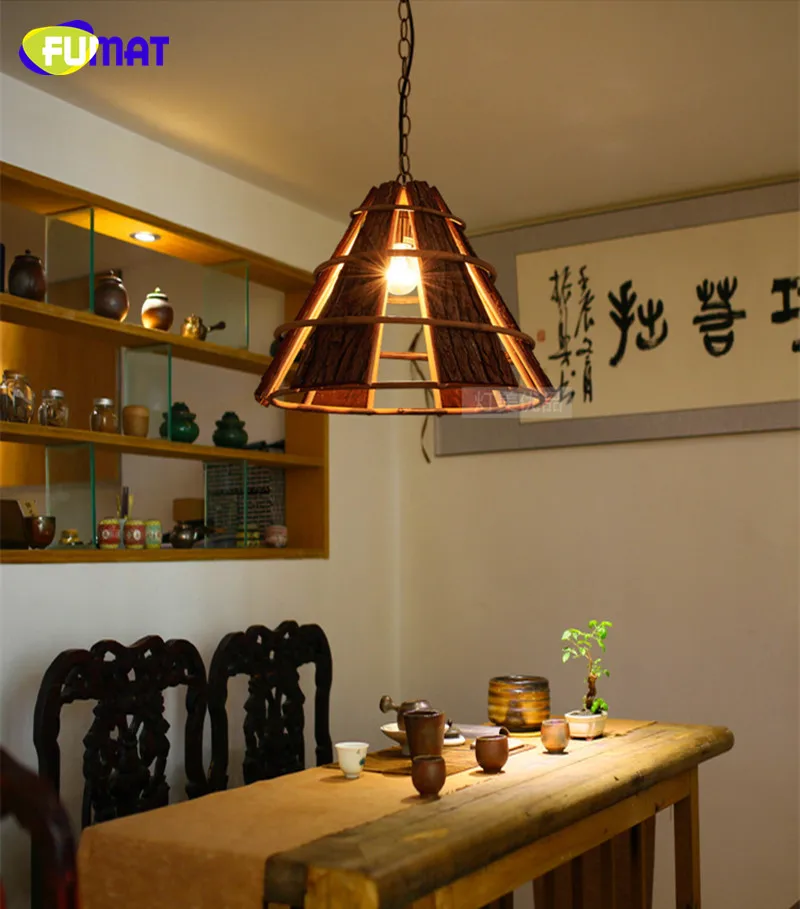 Vintage Wood Lamp 19