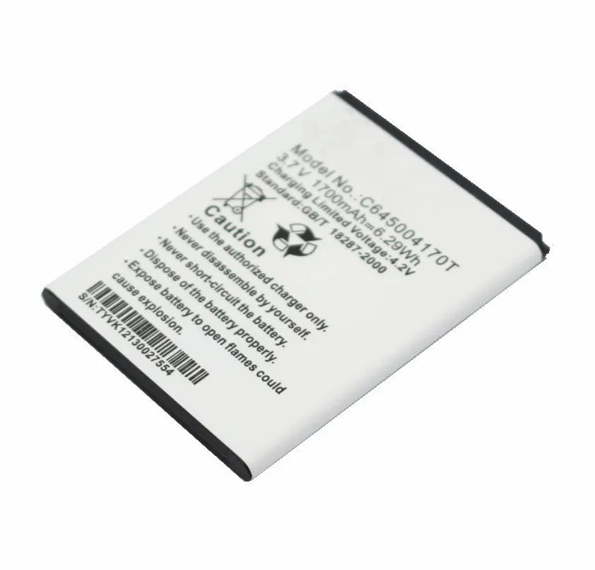 Ciszean 5x3,7 V 1700 мА/ч, литий-ионный Батарея C645004170T сенсорная панель для BLU Studio adanvance 4,5 A310 батареи