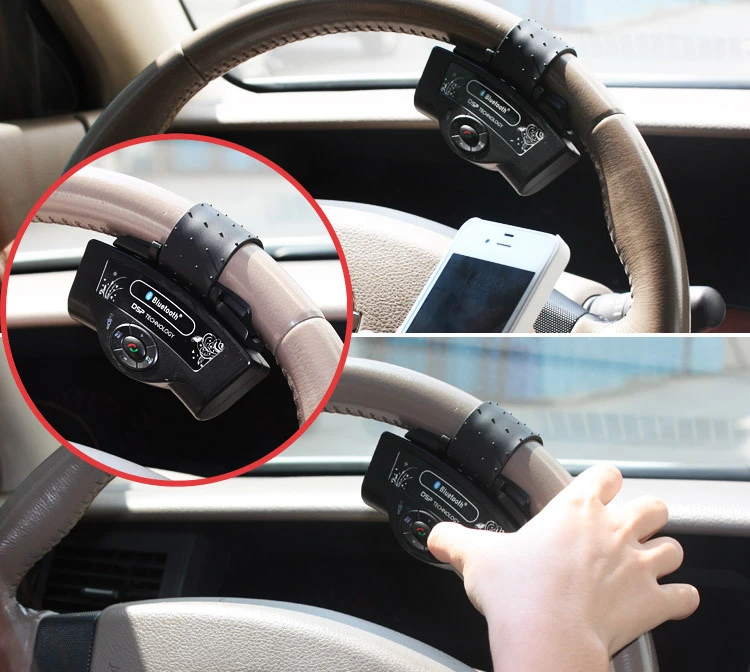 font b Portable b font Parrot Steering Wheel Hands free Auto font b Bluetooth b