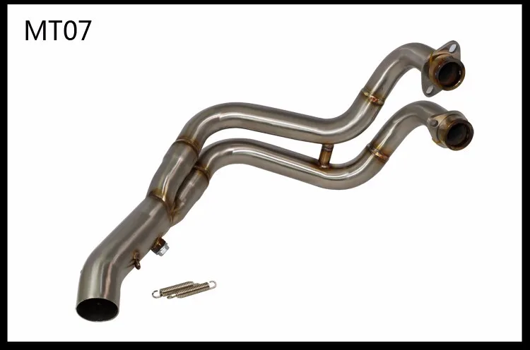 

Motorcycle middle of the exhaust pipe motorbike mid pipe for YAMAHA TMAX 500/530 R1 For GSR750 MT07 for CBR300 ZX-10R NK 150 R25