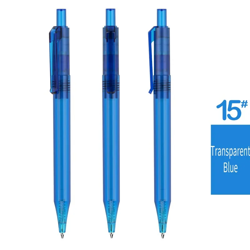 200 шт./лот пластиковая шариковая ручка рекламная подарочная продукция на заказ шариковая ручка печать логотипа - Цвет: 15