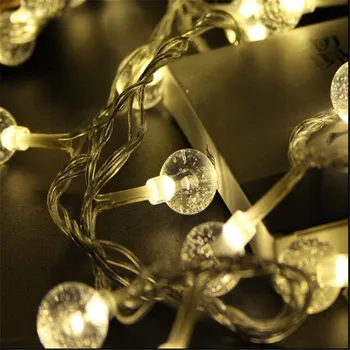 LED string lights 5 M 28 LEDs 110 V 220 V Waterdichte IP44 Outdoor Bubble bal Kerstverlichting Holiday Wedding party Decotation LED string lights 5 M 28 LEDs 110 V 220 V Waterdichte IP44 Outdoor Bubble bal Kerstverlichting Holiday Wedding party Decotation