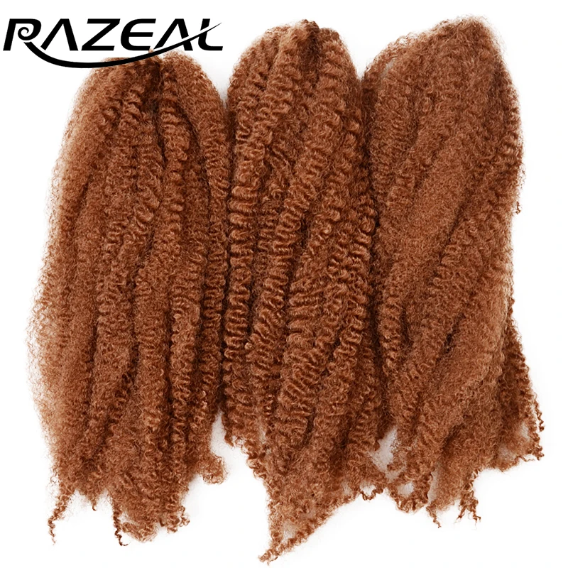 Razeal 5 упаковок 100 г чистый цвет Kanekalon Marley волосы синтетические косички для наращивания плетение наращивание волос