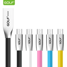 GOLF Micro usb зарядный кабель для samsung S6 S7 Redmi Note3 LG G3 V10 Honor 6 USB кабель для синхронизации данных Android телефон зарядное устройство плоский провод