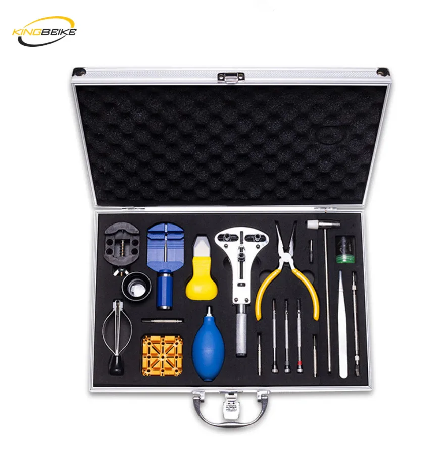 KINGBEIKE Watch Tools Professional Watchmaker Dedicated Device Watch Repair Tool Kit Precision Screwdriver Battery Change 