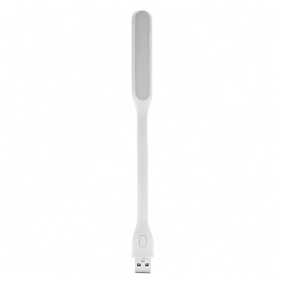 Новинка XiaoMi Mijia мини вентилятор+ гибкий портативный USB вентилятор для Pover Bank ноутбука XiaoMi Быстрая - Цвет: white LED