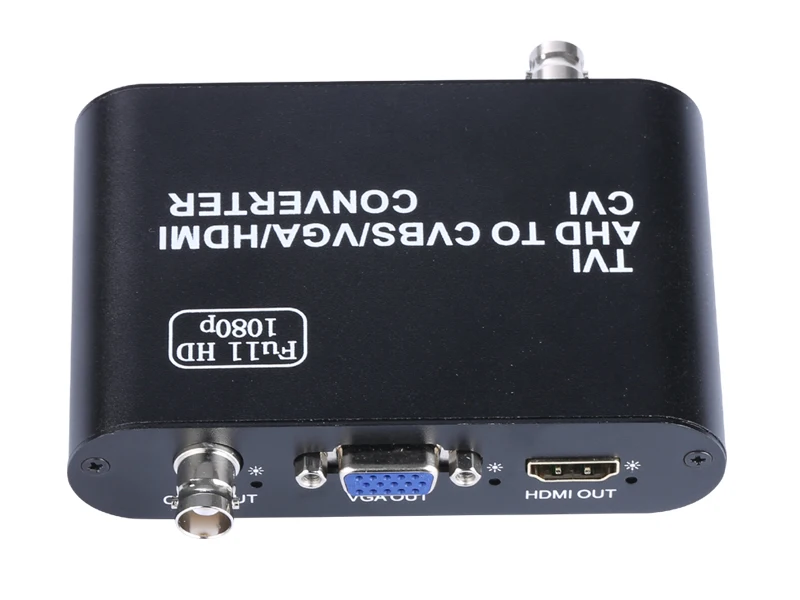 AHD1509 TVI AHD CVI к CVBS VGA HDMI видео конвертер высокой четкости Профессиональный на большое расстояние без задержки анти-помех