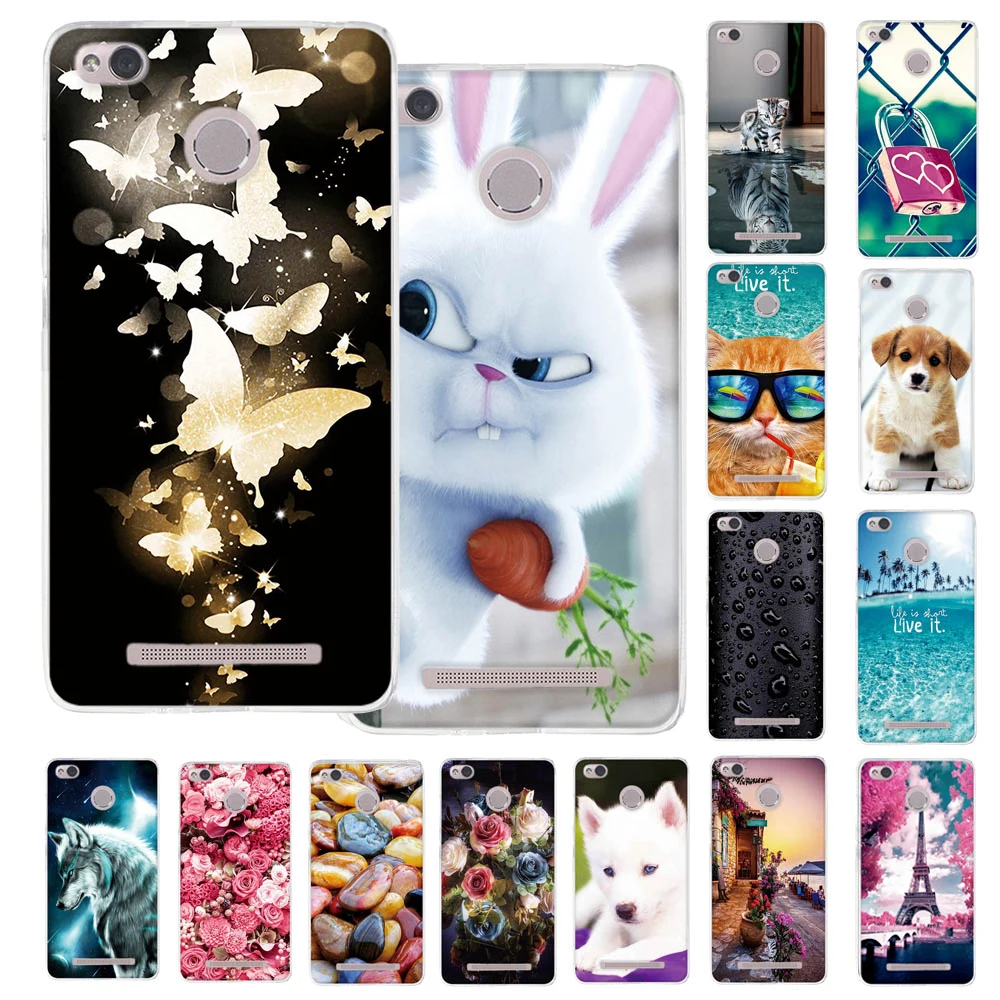 

For Xiaomi Redmi 4X Case Silicon for Xiaomi Redmi 4A Case For Xiaomi Redmi Note 4 4X Note 3 Case For Xiaomi Redmi Note 4X Cover