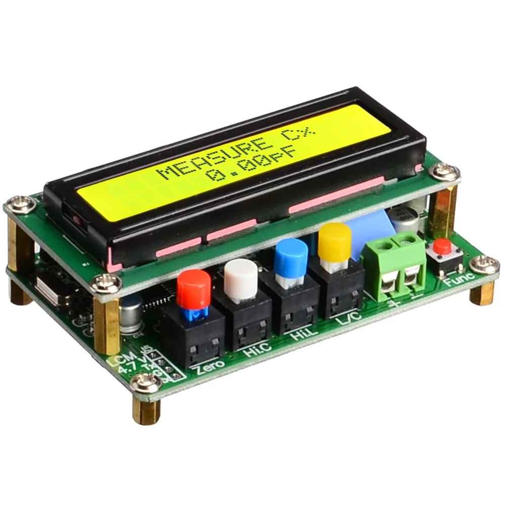 LC100A LCD High Precision Chip Mounted  Digital Inductance Capacitance Meter Measuring Instrument Capacitance L/C Meter 3