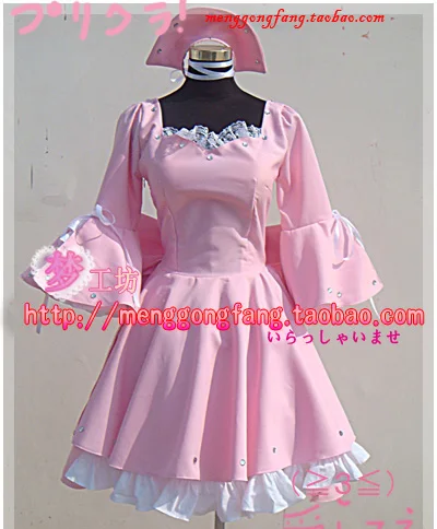Chobits Eruda Chii костюм Лолиты для косплея розовые платья|lolita cosplay|cosplay costumepink cosplay dress |