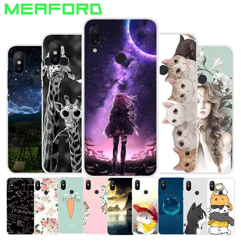 

Soft TPU Case For Xiaomi Redmi GO S2 Note 7 6 5 Pro 5A 6A Silicone Pattern Painting Phone Cover for Xiaomi mi 9 8 Lite A1 Mix 2S