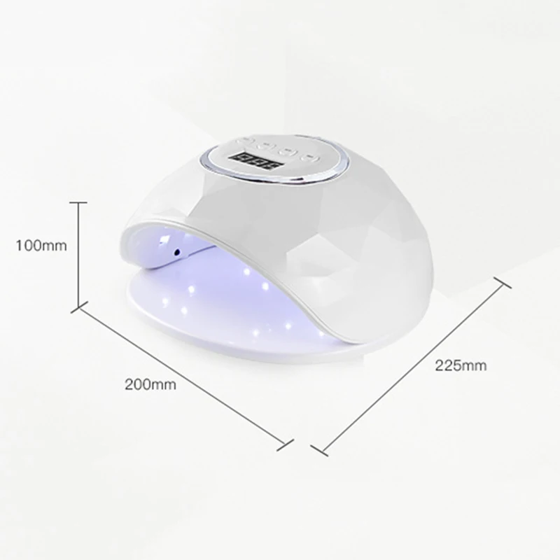 

1 Pcs UV LED Nail Dryer Lamp Curing Light 86W Gel Polish Quick Drying Manicure Tool HS11