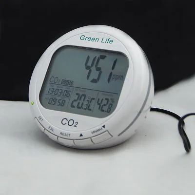 

AZ7787 CO2 detector carbon dioxide detector with temperature and humidity dew point temperature detection
