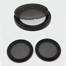 Для " /5" дюймовый автомобильный аудио динамик преобразования чистая Крышка декоративный круг металлическая сетка решетка# черный