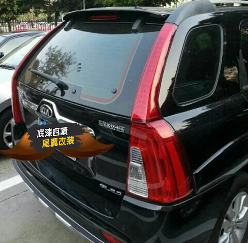 For Kia Sportage Spoiler High Quality ABS Material Car Rear Wing Primer Color Rear Spoiler For Kia Sportage Spoiler 2007-2010 For Kia Sportage Spoiler High Quality ABS Material Car Rear Wing Primer Color Rear Spoiler For Kia Sportage Spoiler 2007-2010
