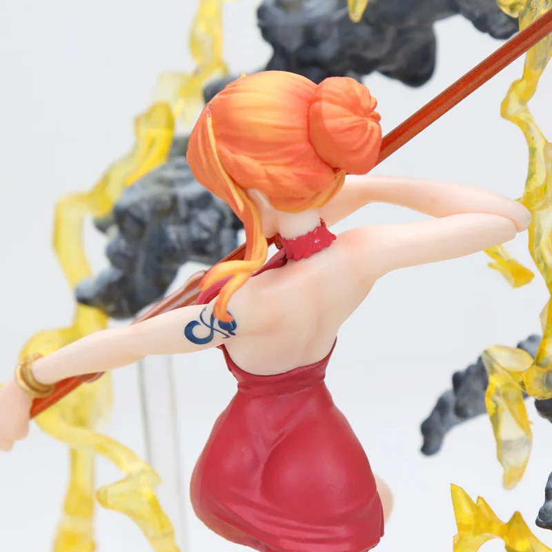 16 см цельная фигурка Nico Flower Ver. Фигурка Nami One piece Аниме Коллекционная модель игрушки