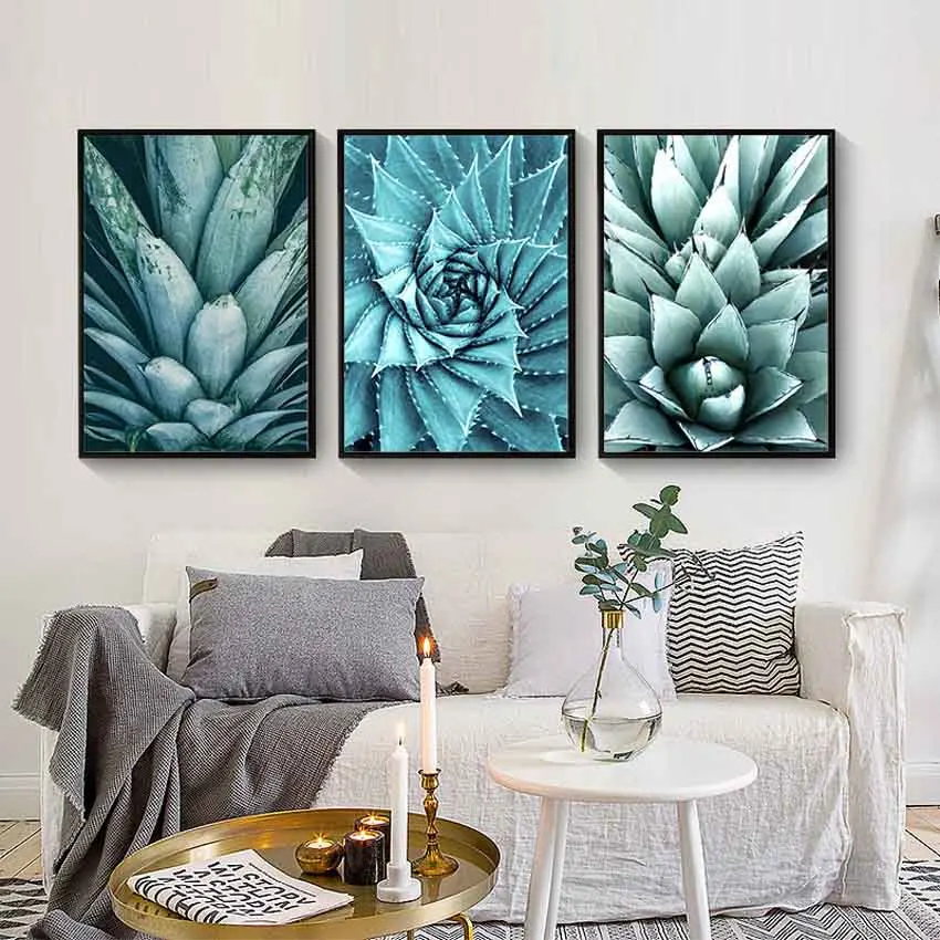 

Cactus Plant Canvas Painting Europe Posters Prints Study Home Decorative Painting Art Living Room Wall Hanging Picture Unframed