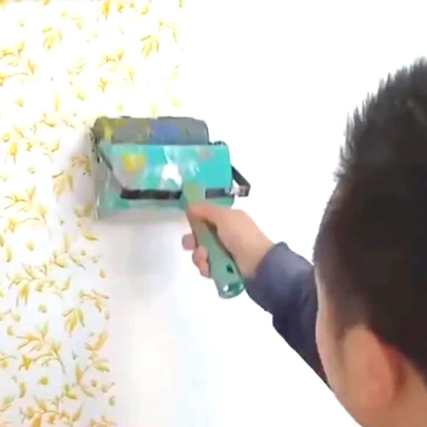 

Useful Wall Roller Brush Tool Decoration Paint Painting Machine 5 Inch Portable for Home Room Hogard