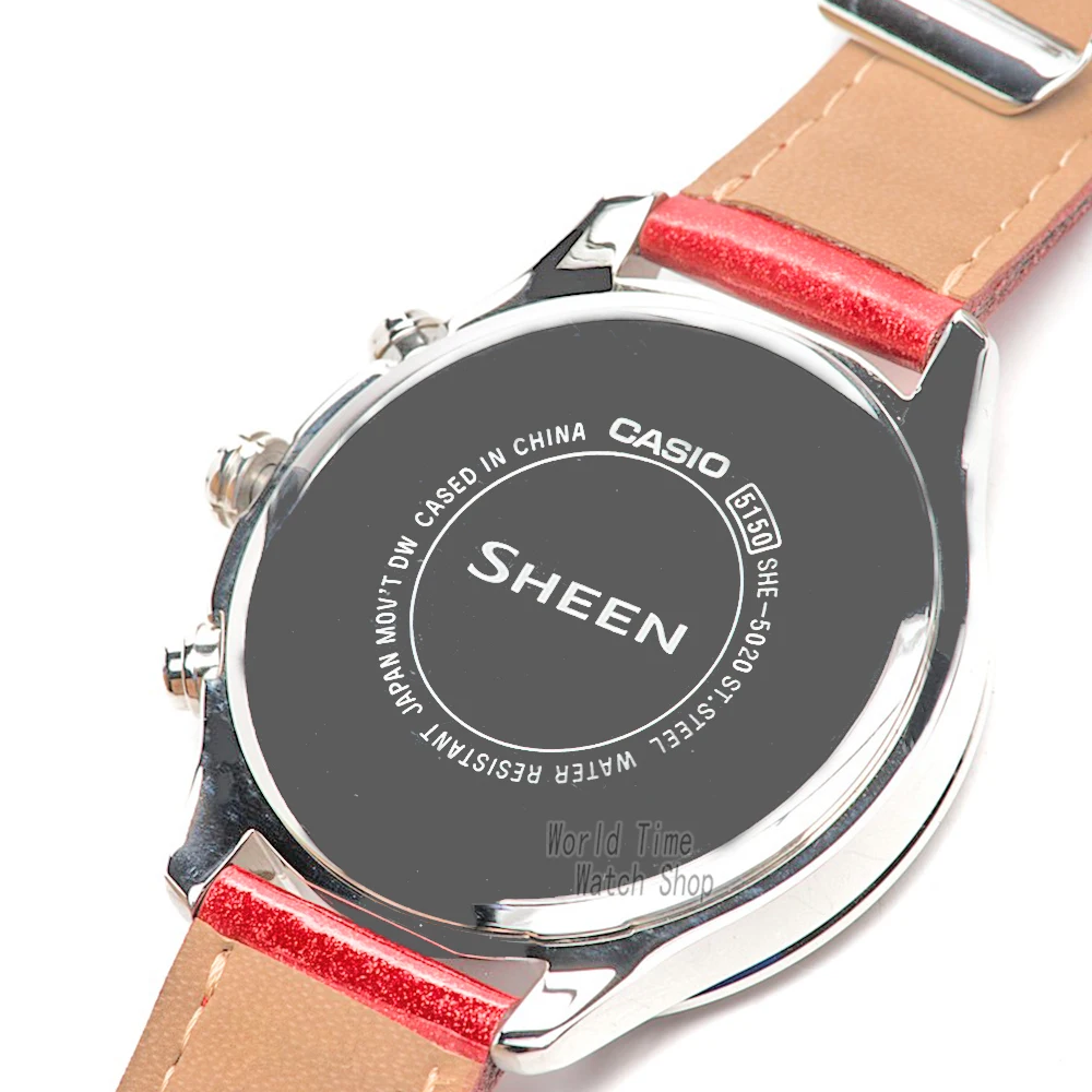Casio watch Fashion Business Casual Poems Quartz Lady watches SHE-5020L-4A SHE-5020L-5A Casio watch Fashion Business Casual Poems Quartz Lady watches SHE-5020L-4A SHE-5020L-5A