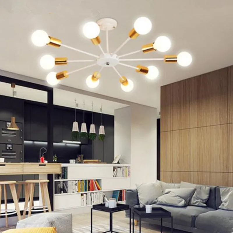 

Fashion indoor LED ceiling lighting round surface mount led lights lamparas de techo colgante moderna lampara techo