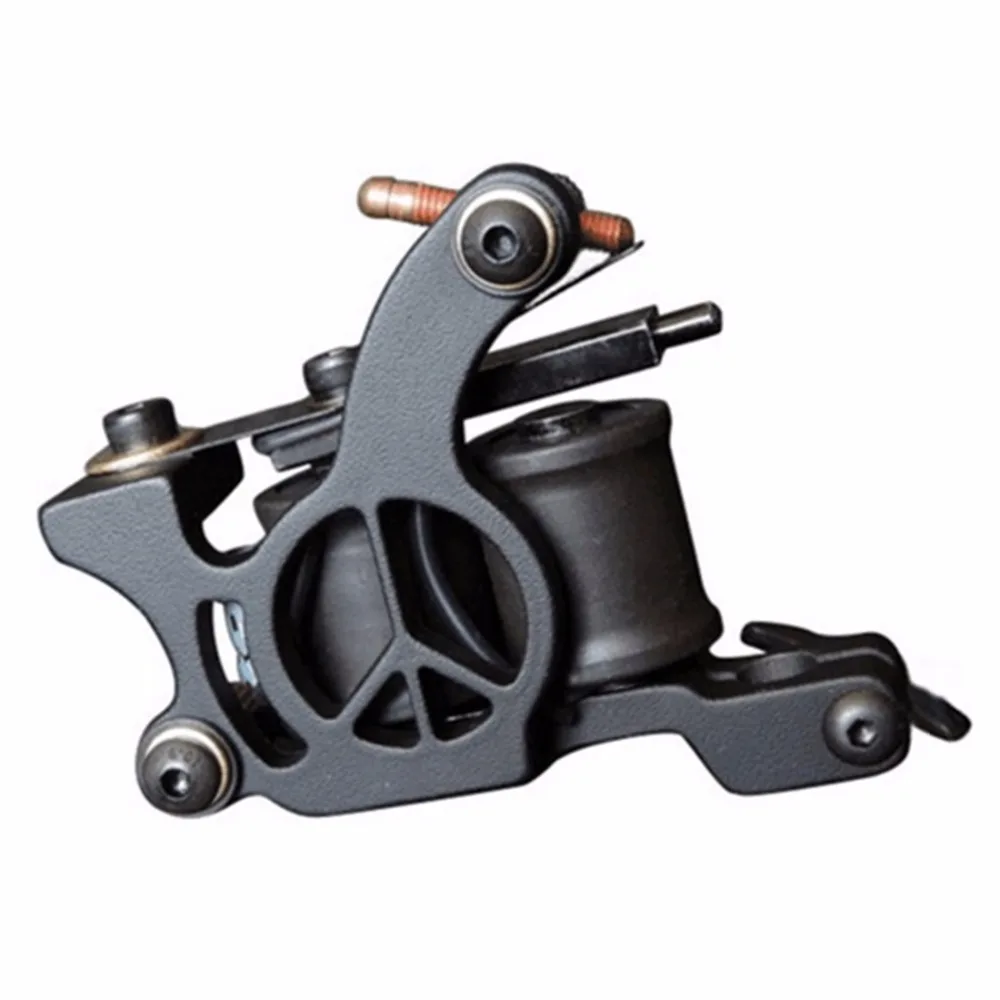 

Hot Sale !!! Professional Aluminum Alloy Frame 10 Wrap Coils Tattoo Machine Gun For Kit Set Supply