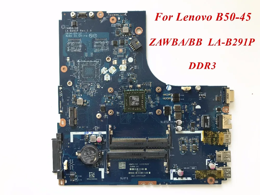 Оптовая продажа и высокое качество для материнской платы ноутбука Lenovo B50-45 DDR3 100%