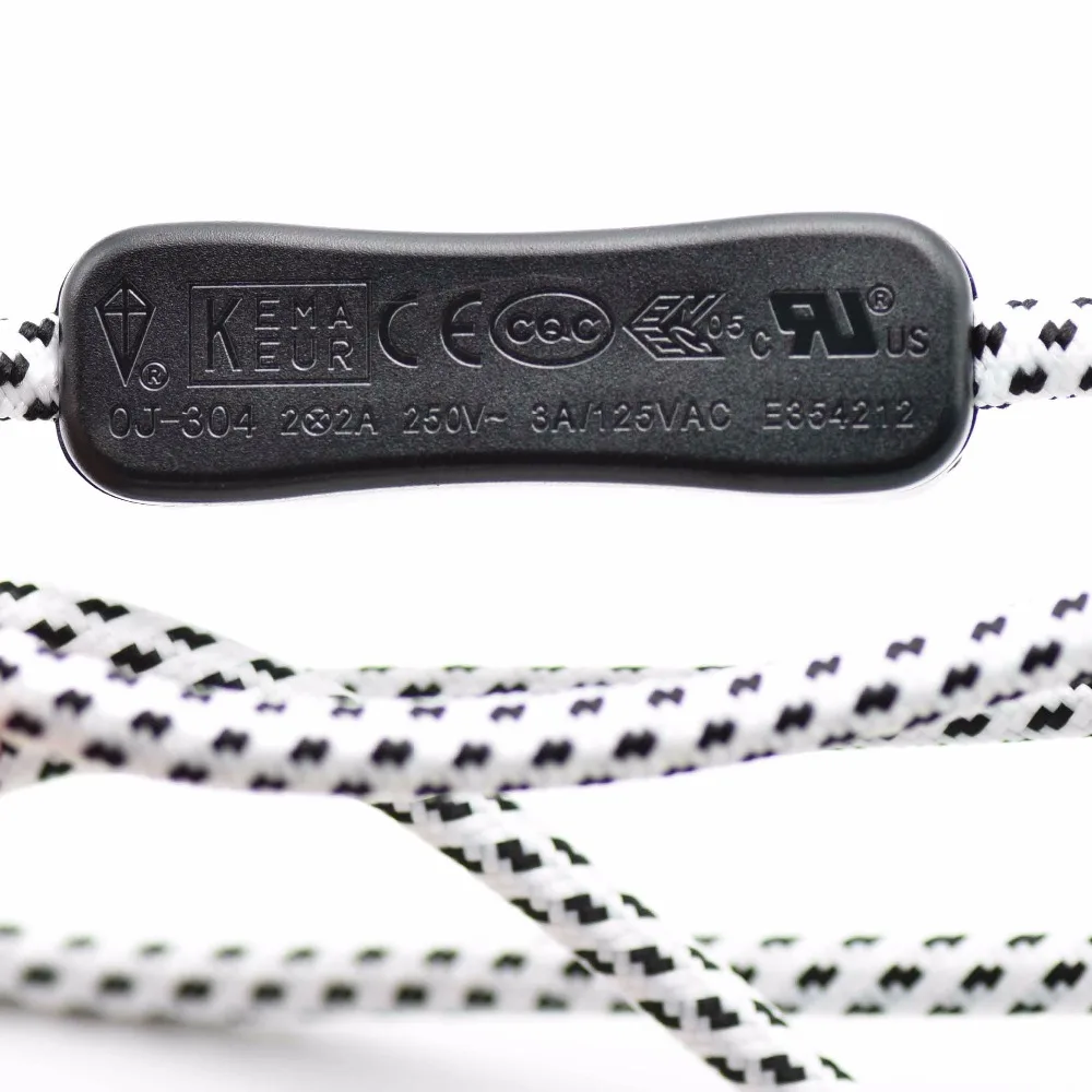 1 шт. плетеный шнур питания для лампы 8 мм2 304 м|fabric lamp cord|vde cablefabric wire cable |