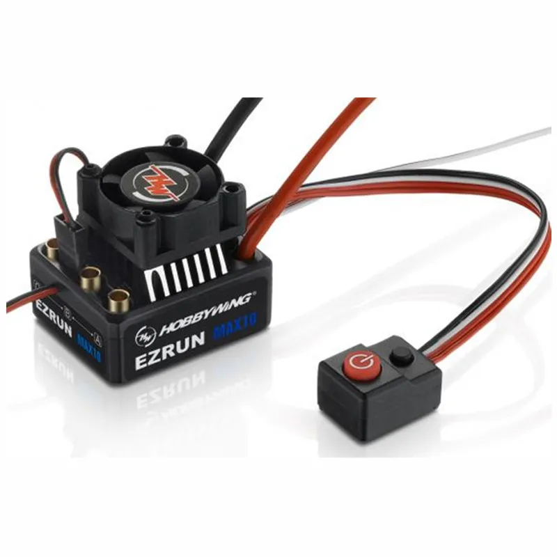 

Original Hobbywing EZRUN MAX10 60A Waterproof Brushless ESC +3652 G2 KV5400/4000/3300 Motor for 1/10 RC Car
