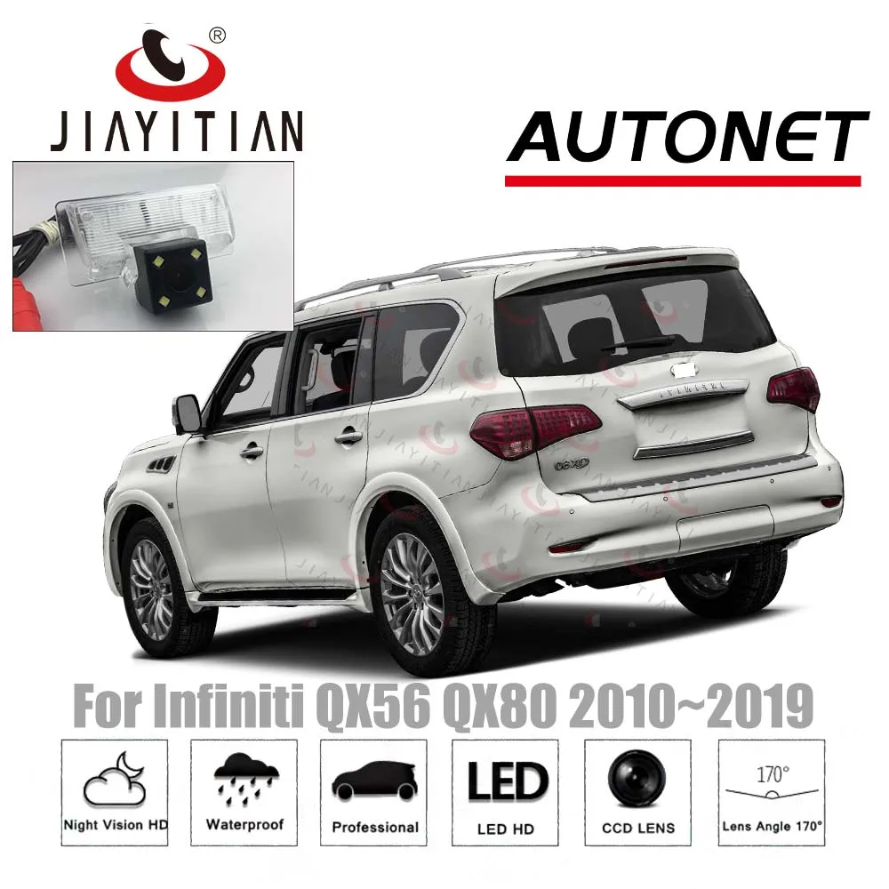 Задняя камера JIAYITIAN для Infiniti QX80 QX56 2010 ~ 2018 z62 заднего вида с ночным видением CCD